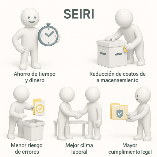 Documentación organizada según la metodología Seiri