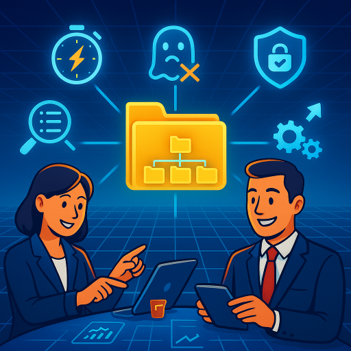 Implementación de Seiton en la gestión documental digital empresarial